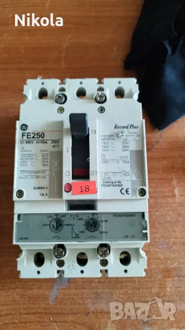 Шалтер прекъсвач General Electric FE 250  - трифазен 250A 