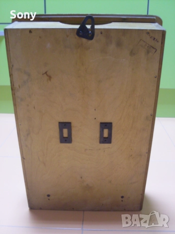 Стар стенен съветски часовник с махало., снимка 2 - Антикварни и старинни предмети - 52896541