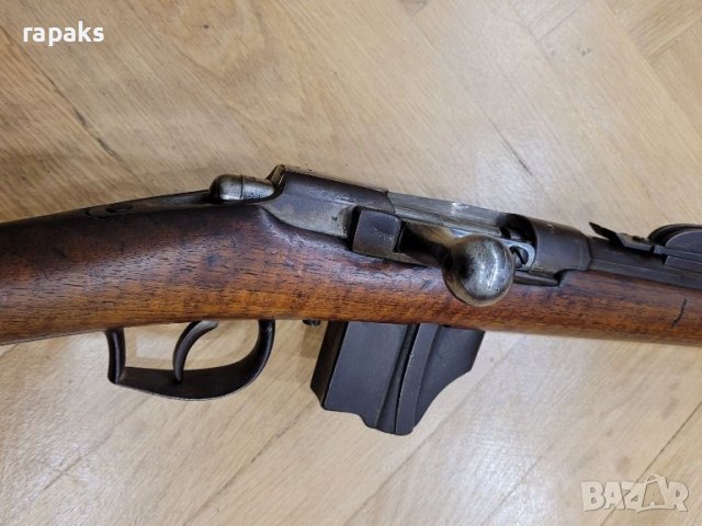 Пушка Бюмонд, карабина револвер, старинна многозарядна

, снимка 5 - Колекции - 43187258