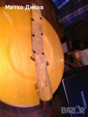 Ловен нож от соца калъф естествена кожа метален гард ръчно правен от майстор с инициали нов , снимка 7 - Ножове - 36422656