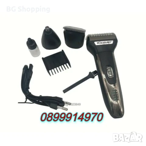 Машинка за бръснене и подстригване, 3 в 1/ Shaver and trimmer, 3 in 1, снимка 7 - Друга електроника - 51075475
