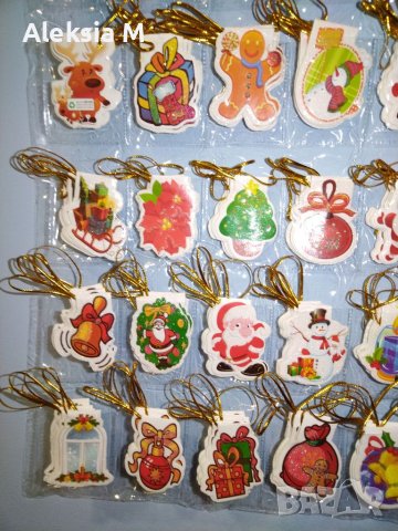 Коледни картички с късмети коледна картичка с късмет Коледа пожелание, снимка 8 - Коледни подаръци - 38552390