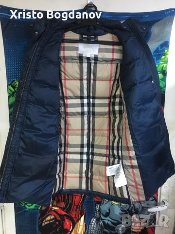 Детско пухено яке за момиче ,,BURBERRY”  , снимка 3 - Детски якета и елеци - 43787347
