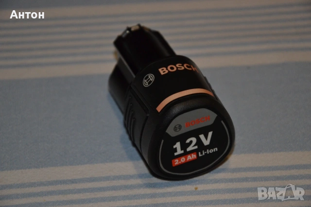 Оригинална батерия Bosch 12v 2.0Аh  , снимка 2 - Други инструменти - 36142800