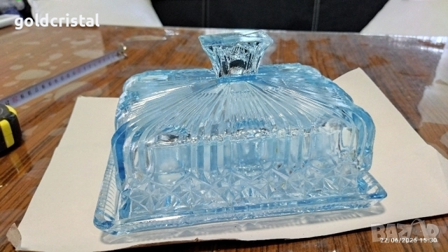 Стар стъклен съд за масло , снимка 8 - Антикварни и старинни предмети - 52261884