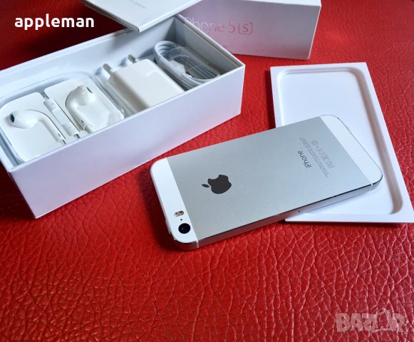 Apple iPhone 5S бял 16Gb Фабрично отключен Айфон телефон, снимка 5 - Apple iPhone - 28148924