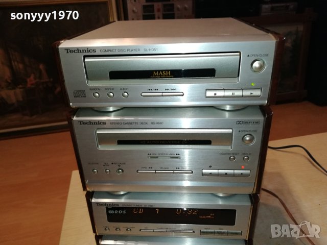 TECHNICS CD/REVERSE DECK/TUNER/AMPLI-SWISS 1512230855, снимка 4 - Аудиосистеми - 43420572