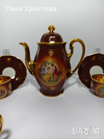 Сервиз за кафе „Трите грации“, снимка 7 - Сервизи - 53399779