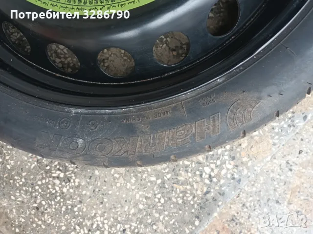 резервна гума(патерица) 5х112, снимка 2 - Гуми и джанти - 49164753