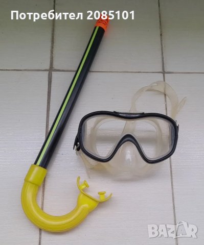 Водни очила с шнорхел, снимка 5 - Водни спортове - 48496896