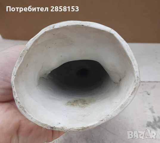 Порцеланова фигура на Богородица,Баден,Германия, снимка 6 - Антикварни и старинни предмети - 50554041