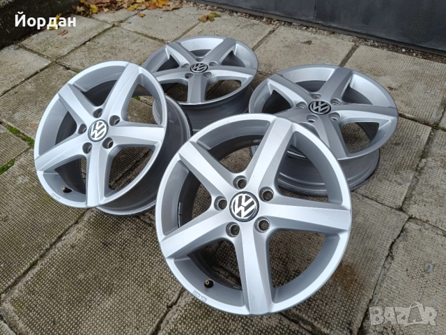 ОРИГИНАЛНИ джанти 16 ' цола 5х112 57,1 VW GOLF TOURAN / ФОЛКСВАГЕН, снимка 2 - Гуми и джанти - 52380194