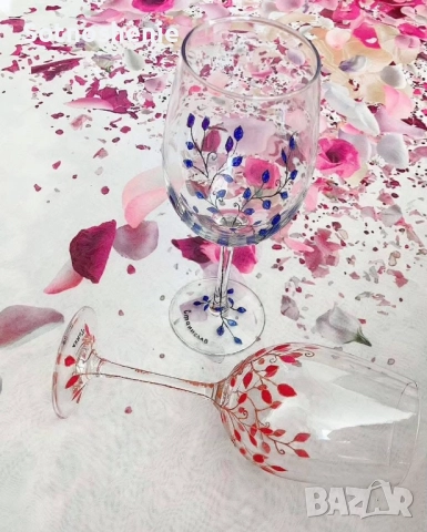 Комплект чаши за червено вино