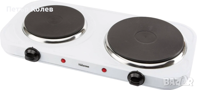 Ел. плот Tristar KP-6245, 2 Нагревателни зони, 2500 W, Бял