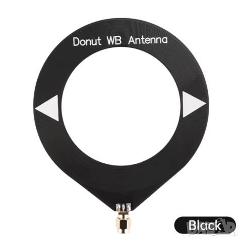 Широколентова антена 10kHz-180MHz / черна