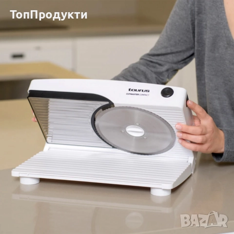 Електрическа резачка за хляб, месо и сирена Taurus Cutmaster Compact , снимка 2 - Други - 52945682