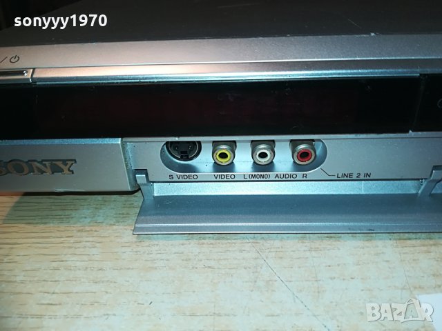 SONY RDR-HX-720 HDD/DVD RECORDER, снимка 8 - Плейъри, домашно кино, прожектори - 29066923