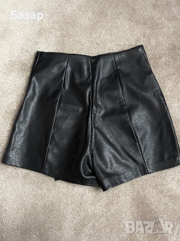 Къси кожени панталони пола, снимка 3 - Поли - 43954064