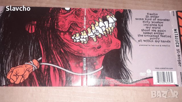 Компакт диск на - Metallica - St. Anger 2003, снимка 10 - CD дискове - 43094318