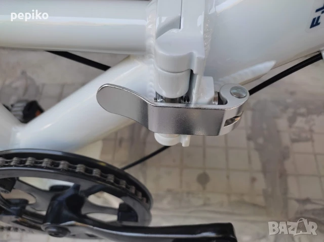 Продавам колела внос от Германия  тройносгъваем алуминиев велосипед SCHIANO IT 20 цола, снимка 3 - Велосипеди - 50938392