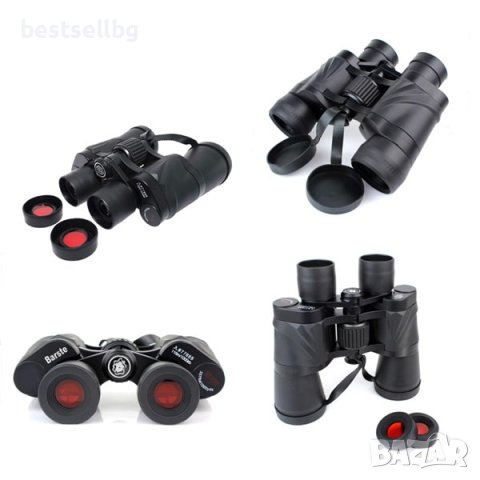 Мощен туристически бинокъл Barste 50X50 за лов птици къмпинг животни