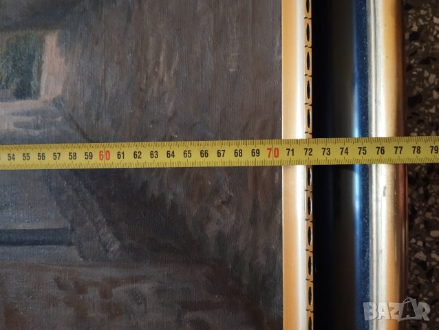 Стара картина-градски пейзаж, снимка 6 - Картини - 43929628