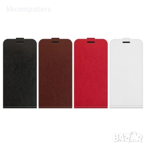 Motorola Moto G72 Flip3 Кожен Калъф и Протектор, снимка 2 - Калъфи, кейсове - 53162571