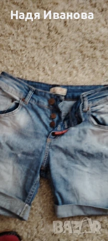 къси панталонки дънкови , снимка 2 - Къси панталони и бермуди - 50453898