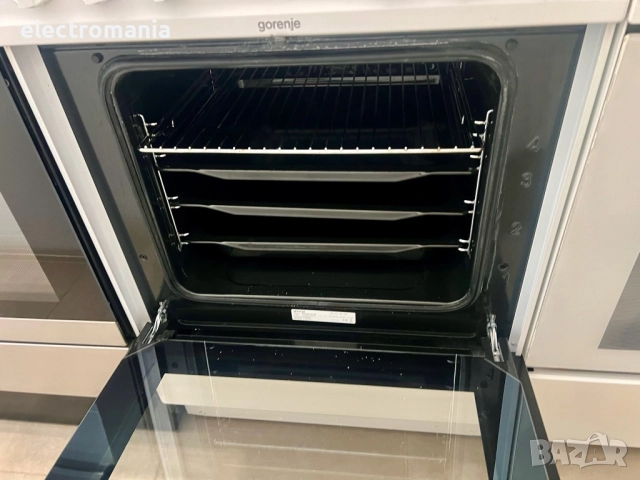 готварска печка Gorenje EC8615WB Безупречно състояние!!!, снимка 5 - Печки, фурни - 52694945