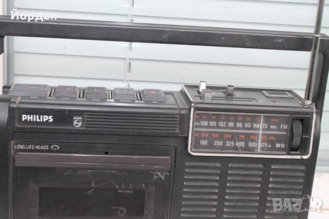 радио касетофон Филипс АРО080, снимка 2 - Радиокасетофони, транзистори - 32296250