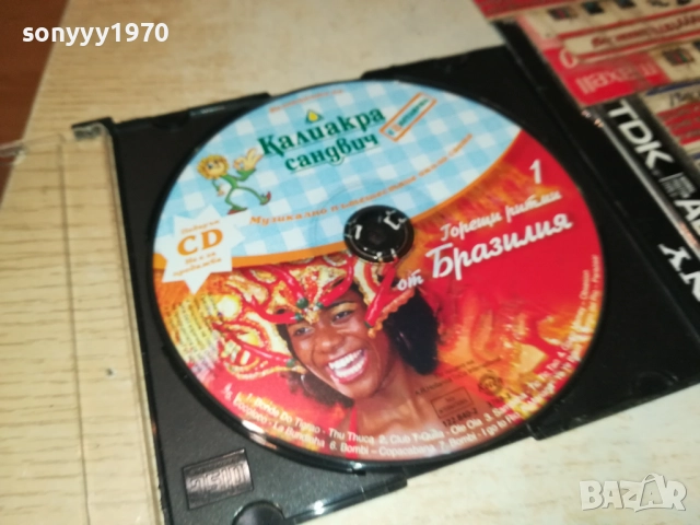 БРАЗИЛИЯ ЦД 3110251657, снимка 2 - CD дискове - 52248371