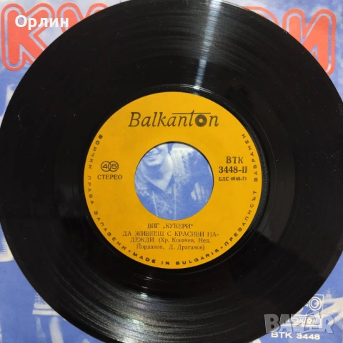 Грамофонни плочи - ВИГ Кукери ВТК 3448, снимка 2 - Грамофонни плочи - 53248248