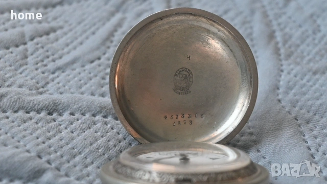 Продавам античен джобен часовник, снимка 3 - Антикварни и старинни предмети - 53524374