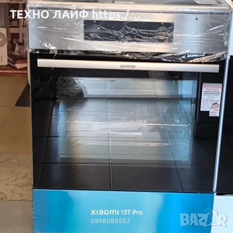 Готварска печка с индукционни котлони GORENJE GEIT6C60XPG, 71 л., снимка 3 - Печки, фурни - 51596016