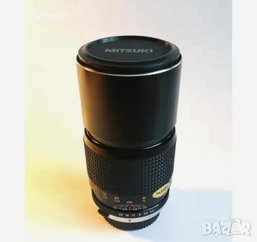 Обектив Mitsuki 200mm F/3.5, Японски, снимка 4 - Обективи и филтри - 49157352