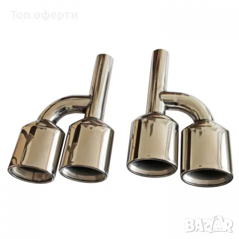 Накрайници за ауспух подходящи за Mercedes-Benz C63 AMG., снимка 2 - Аксесоари и консумативи - 48813815