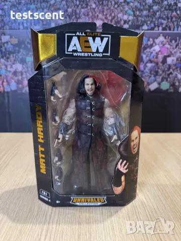 Екшън фигура AEW Broken Matt Hardy Мат Харди Unrivaled играчка WWE AEW figure, снимка 4 - Колекции - 48857107