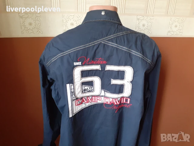👉Camp David Original L ефектна, снимка 2 - Ризи - 51163335