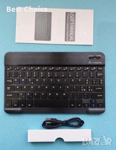 Bluetooth клавиатура + калъф за Redmi Pad SE 11'', снимка 9 - Калъфи, кейсове - 52731441