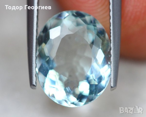 Аквамарин 3.45 карата, снимка 3 - Други - 26583566