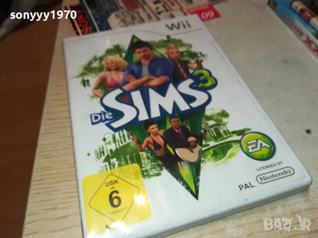 NINTENDO WII SIMS 3 GAME-ВНОС GERMANY 1703251541, снимка 7 - Игри за Nintendo - 49529881