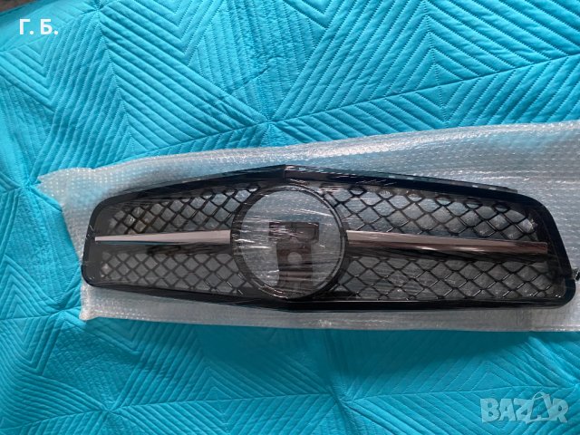 Черна решетка АМГ за Мерцедес Ц класа w204 c180 c200 c220 c250 c300