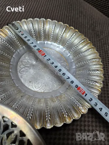 Алуминиеви чинии за плодове от СССР , снимка 5 - Антикварни и старинни предмети - 48536300