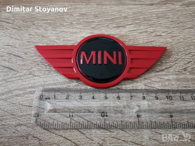 Мини Купър MINI Cooper емблема лого стар стил, снимка 5 - Аксесоари и консумативи - 35459587