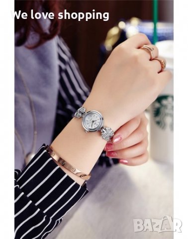 Дамски часовник с детелинки, 2 модела (005), снимка 3 - Дамски - 40087986