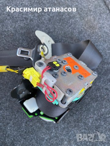 Предпазен колан преден десен за Тойота Аурис.73210-02221, снимка 3 - Части - 44044409