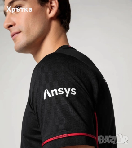 Puma x Porsche Motorsport - Оригинална мъжка тениска размер S, снимка 6 - Тениски - 52727061