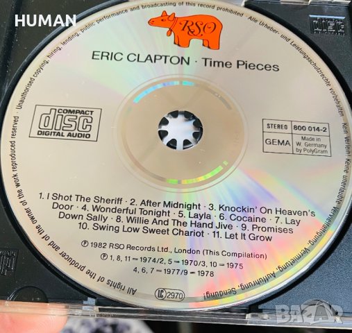 Eric Clapton,Blues , снимка 11 - CD дискове - 39708544