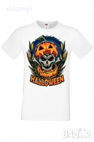 Мъжка тениска Halloween 01,Halloween,Хелоуин,Празник,Забавление,Изненада,Обичаи,, снимка 2 - Тениски - 38134336
