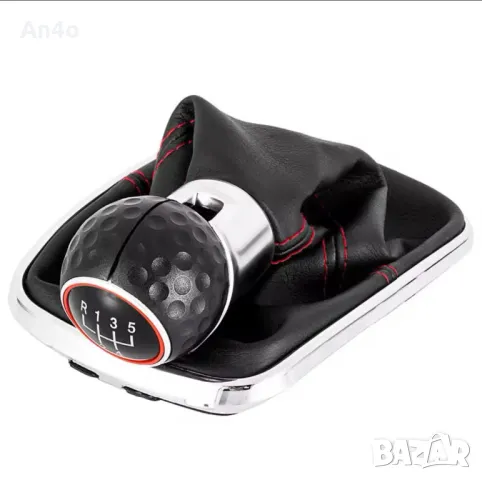 GTI топка и маншон за скоростен лост на Volkswagen Golf 4 Bora Jetta, снимка 5 - Аксесоари и консумативи - 49777910